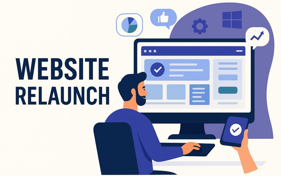 Relanzamiento de nuestra página web